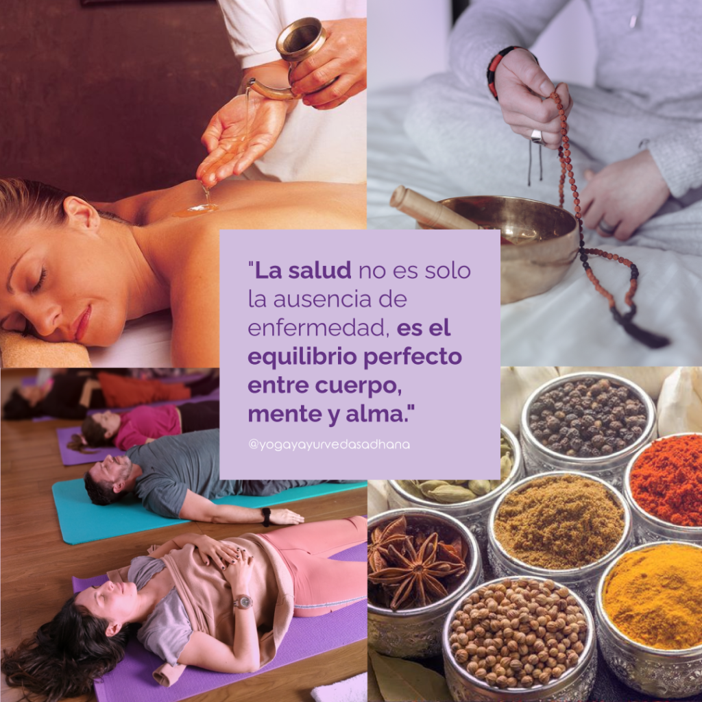 Ayurveda, La salud es el equilibrio