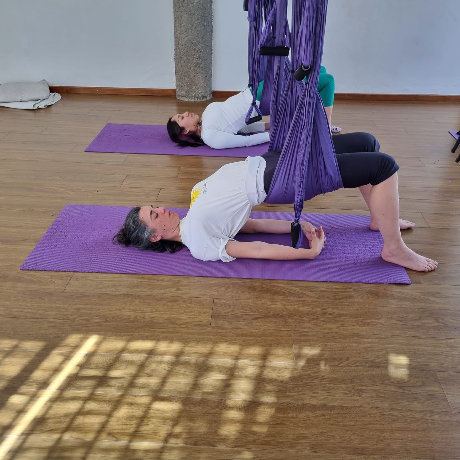 Aero Yoga en Escuela de Yoga y Ayurveda Sadhana